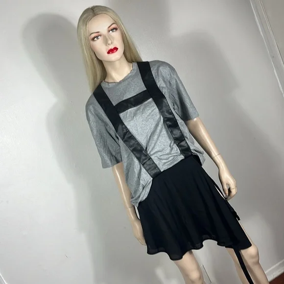 Comme des Garçons Gray and Black Top - Picture 3 of 11